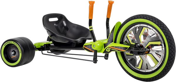 online Green Machine Triciclo Go Kart a Pedalata Muscolare 16’’ con Leve Verde