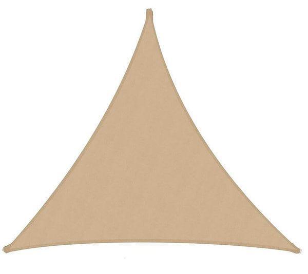 prezzo Tenda Vela Ombreggiante Triangolare in Poliestere Sabbia Varie Misure