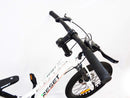 Bicicletta Mountain Bike MTB Ragazza 20" 7V in Acciaio Bianco Perla-3