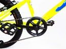 Bicicletta per Ragazzo 20" 6V con Borraccia e Scudetto Frontale Giallo e Blu-4