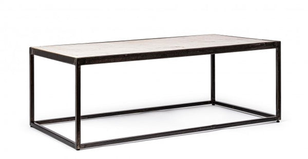Tavolino Basso 110x60x40 cm in Acciaio Piano in Marmo prezzo