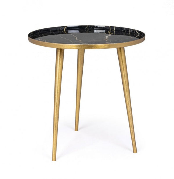 Tavolino Basso Ø40x41,5 cm in Acciaio prezzo