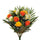 Set 2 Bouquet Artificiale di Rose in Boccio Altezza 48 cm Giallo