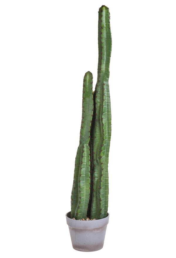 prezzo Cactus Artificiale Colonna a 3 Diramazioni Altezza 99 cm Verde