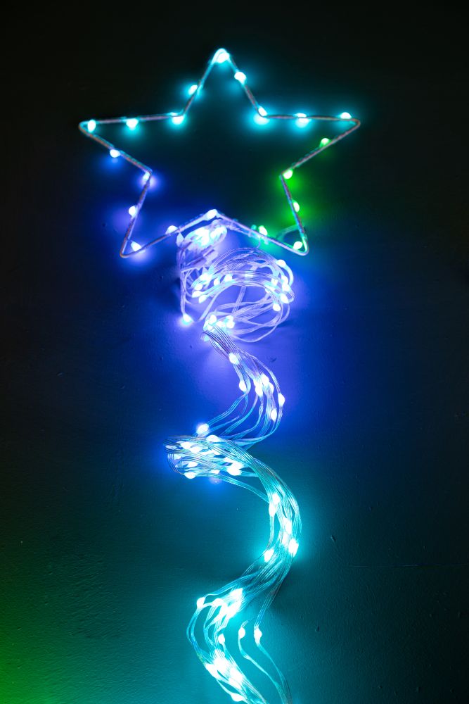 Albero di Natale Composizione Led 360 cm 32 Giochi di Luce da Esterno-10