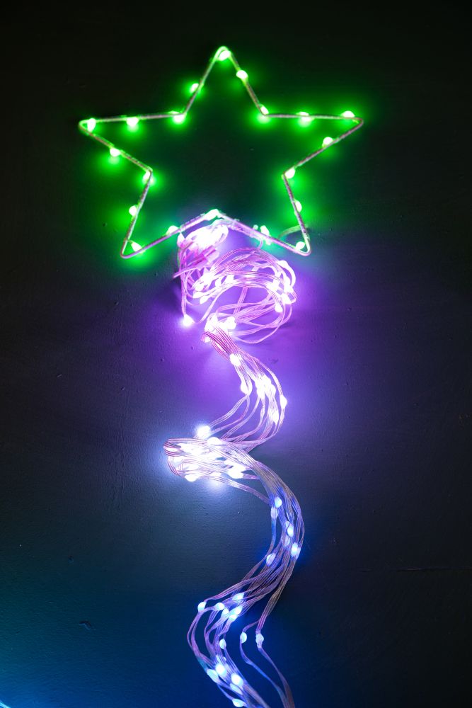 Albero di Natale Composizione Led 360 cm 32 Giochi di Luce da Esterno-3