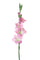 Set 4 Fiori Artificiali di Gladiolo Altezza 85 cm Rosa