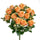 Set 2 Bouquet Artificiale Rose Boccio/Hiperycum per 13 Fiori Giallo