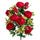 Set 2 Bouquet Artificiali H50 cm Ranuncoli/Orchidea