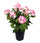 Geranio Artificiale con Vaso Altezza 47 cm Rosa
