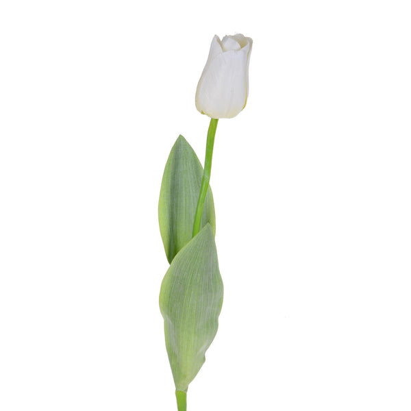 acquista Set 6 Tulipani Artificiali con Foglie Altezza 67 cm