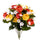 Set 2 Bouquet Artificiale di Ranuncoli Composto da 13 Fiori Altezza 44 cm Arancio