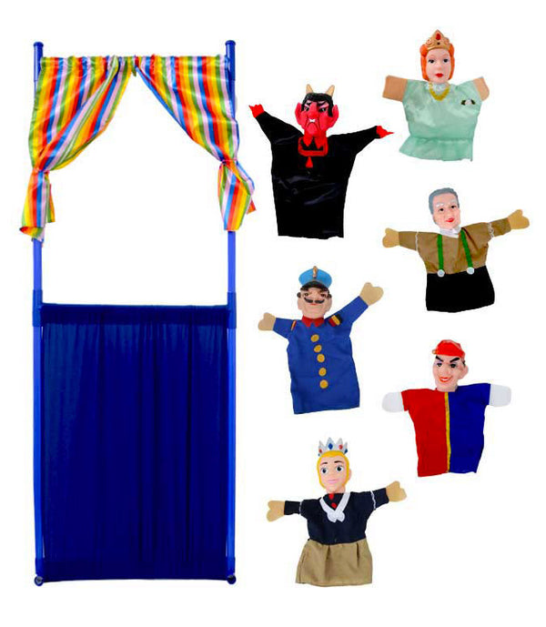 prezzo Teatrino delle Marionette con 6 Personaggi Kids Joy