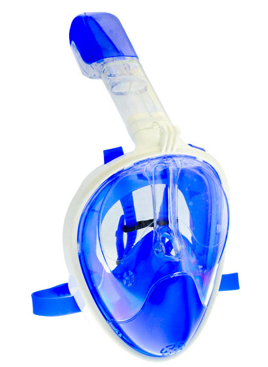 Maschera da Immersione Snorkeling Integrale 180° L/XL per Adulto Vanzetti Blu acquista