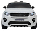 Macchina Elettrica Suv per Bambini 12V Land Rover Discovery Bianca-2