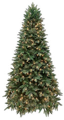 Albero di Natale Artificiale 180 cm 46 Rami con 300 LED Platano del Gargano Verde-1