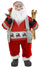 Pupazzo Babbo Natale H80 cm con Sci Rosso