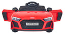 Macchina Elettrica per Bambini 12V con Licenza Audi R8 Spyder Rossa-2