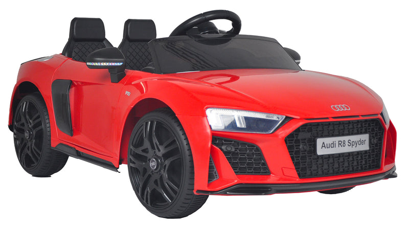 Macchina Elettrica per Bambini 12V con Licenza Audi R8 Spyder Rossa-7