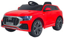 Macchina Elettrica per Bambini 12V con Licenza Audi Q8 Rossa-1