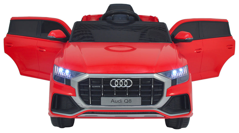 Macchina Elettrica per Bambini 12V con Licenza Audi Q8 Rossa-6