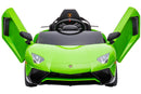 Macchina Elettrica per Bambini 12V con Licenza Lamborghini Aventador Verde-4