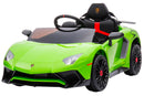 Macchina Elettrica per Bambini 12V con Licenza Lamborghini Aventador Verde-9