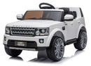 Macchina Elettrica per Bambini 12V con Licenza Land Rover Discovery Bianca-1