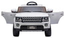 Macchina Elettrica per Bambini 12V con Licenza Land Rover Discovery Bianca-7