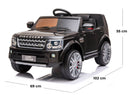 Macchina Elettrica per Bambini 12V con Licenza Land Rover Discovery Nera-5