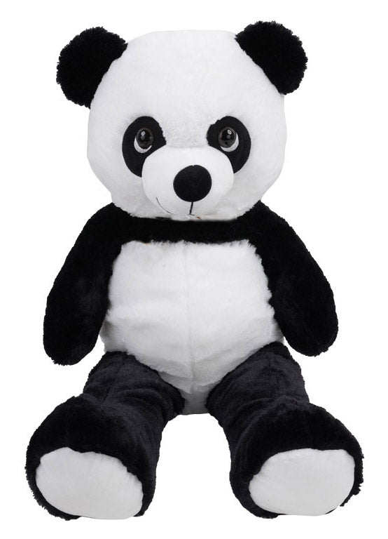 Panda Peluche H80 cm per Bambini Bianco e Nero sconto