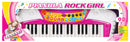Pianola 37 Tasti con Mp3 e Registratore Rock Girl Rosa-1
