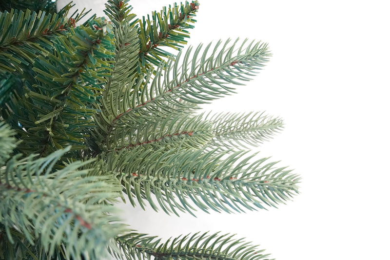 Albero di Natale Artificiale 210 cm 64 Rami  Acero del Gargano Verde-3
