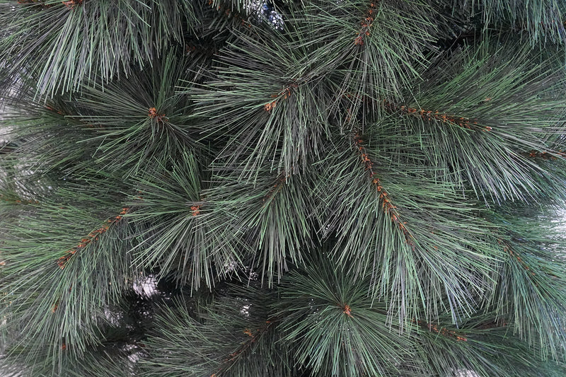 Albero di Natale Artificiale 180 cm 30 Rami con Tronco Quercia Verde-2