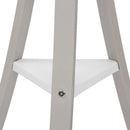 Appendiabiti 45x45x175 cm in Metallo Laccato New Star Tortora-3