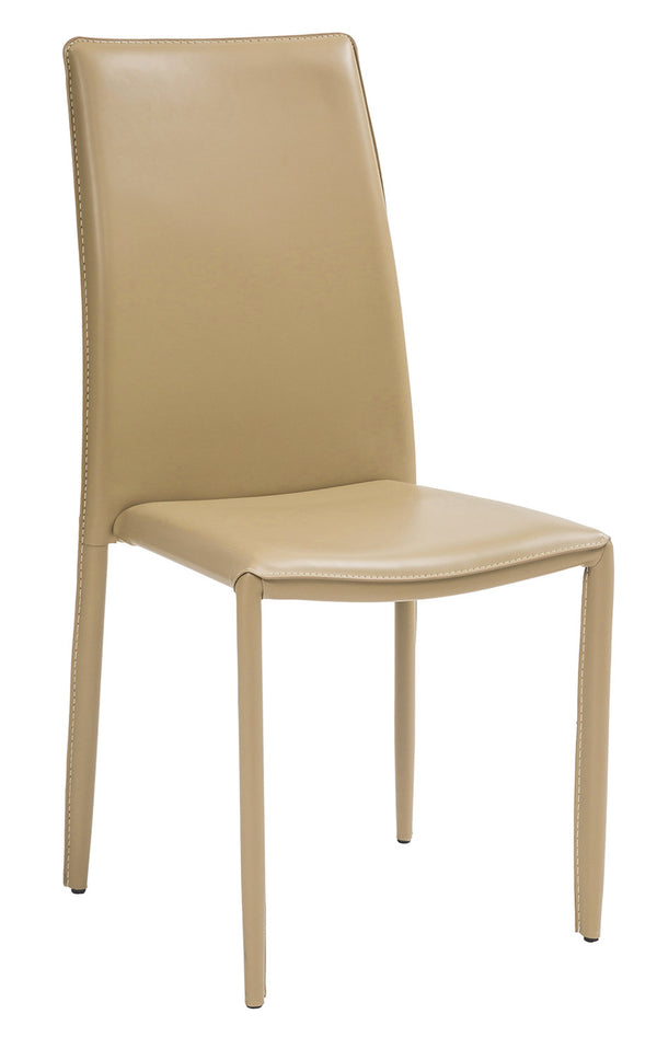 Sedia Imbottita 58x44x97 cm in Ecocuoio Dedis Corda prezzo