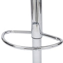 Sgabello con Alzata a Gas Seduta Girevole in Polipropilene Bianco-2