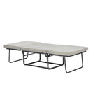 Pouf Letto Trasformabile Pieghevole con Materasso Rivestimento Corda-7