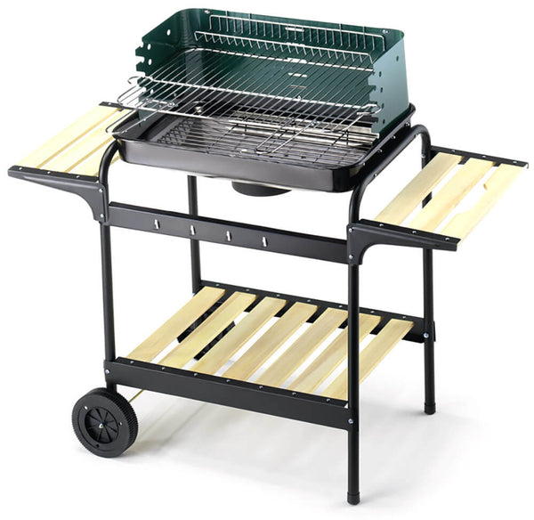 online Barbecue a Carbone Carbonella in Acciaio Ompagrill 60-40 Green/W