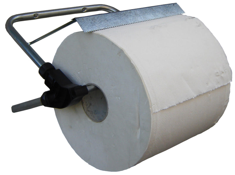 Porta Rotolo da Parete per Carta Asciugamani Multiuso 30 cm in Acciaio 8050E-1