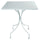 Tavolo da Giardino 70x70x71 cm in Metallo Sunny Bianco