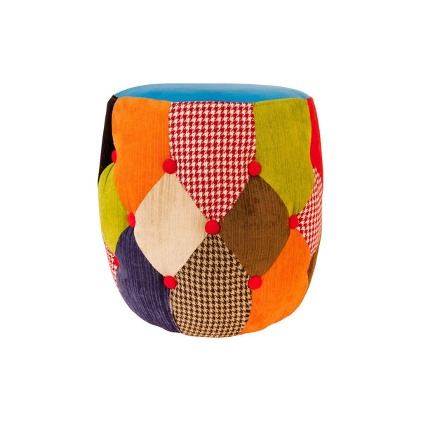 Pouf Claudia Curvy Patchwork sconto