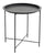 Tavolino da Giardino Ø44xH51 cm in Metallo Lauren Nero