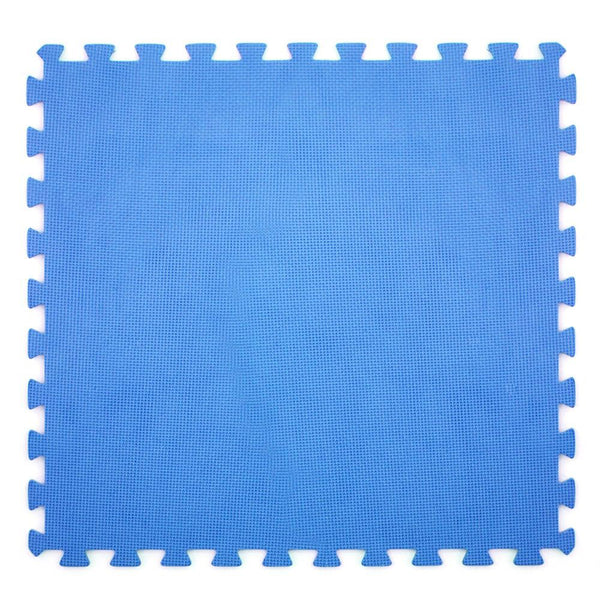 acquista Tappeto Sottopiscina Morbido 6 Pezzi 60x60 cm Blu