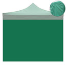 Telo di Ricambio Laterale per Gazebo Pieghevole 3x2m Impermeabile Verde-1