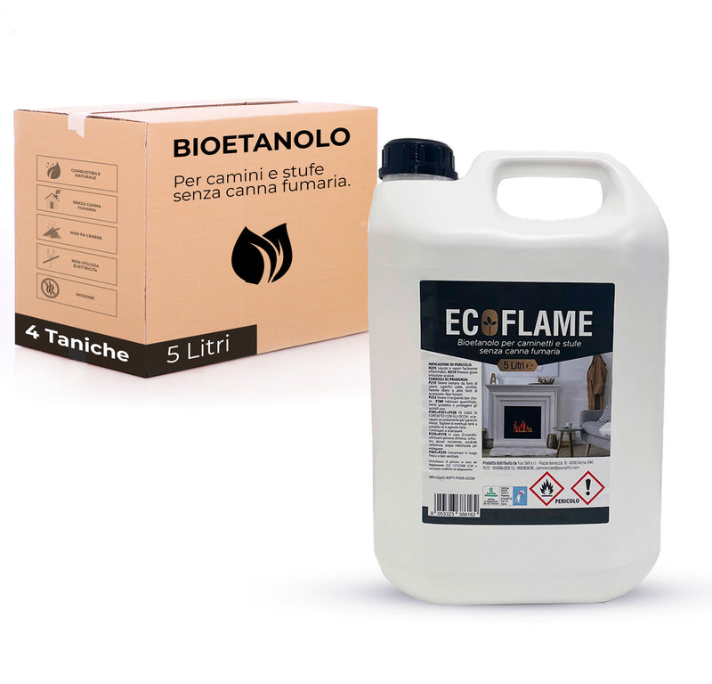Bioetanolo 20 Litri Combustibile Ecologico per Camini Caminetti Biocamini –  acquista su Giordano Shop