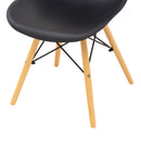 Sedia 52x56x83 cm in Polipropilene Vega Plus Nero-2