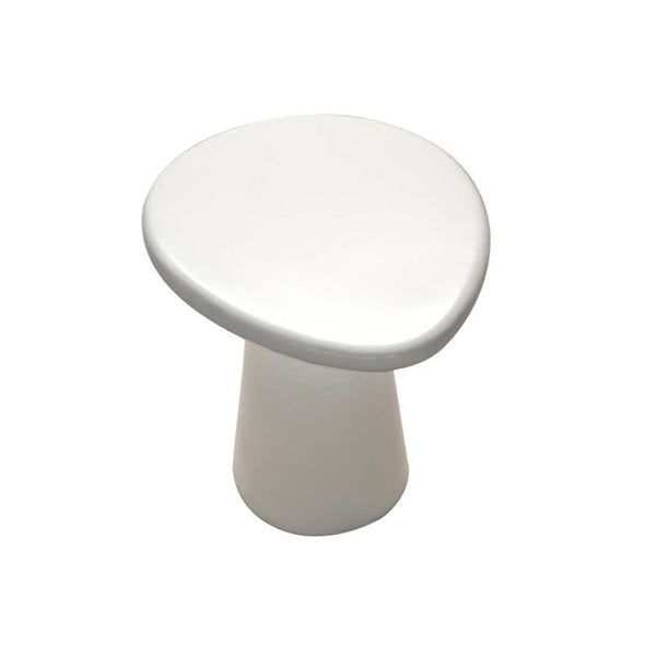 prezzo Tavolino Grey Stone, Resina Bianco Laccato Opaco