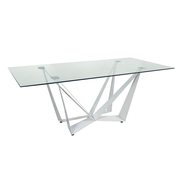 Tavolo Nifar Vetro Bianco sconto