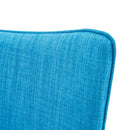 Sedia Imbottita 44x59x96 cm in Tessuto First Blu-4